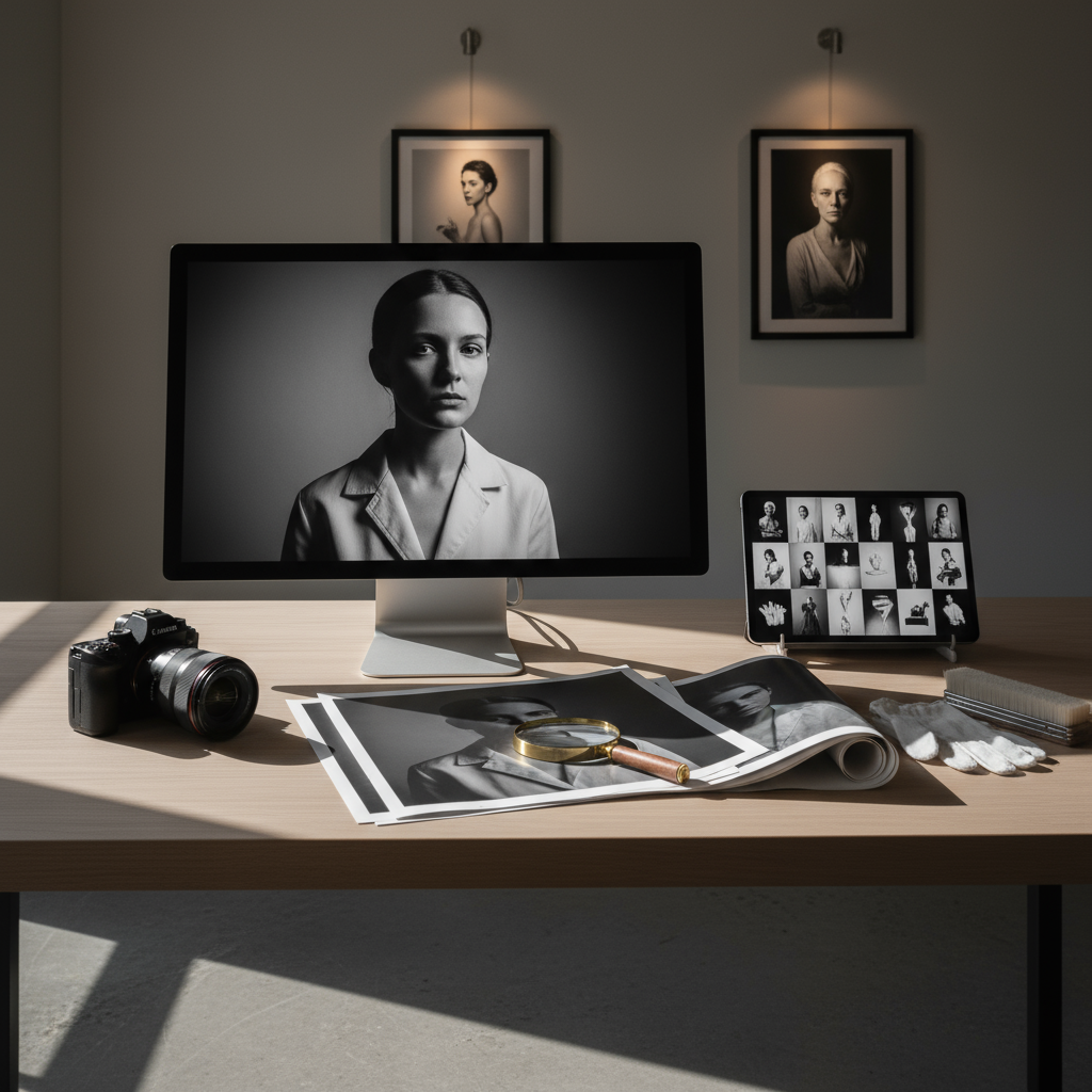 Monochrome Portrait Series